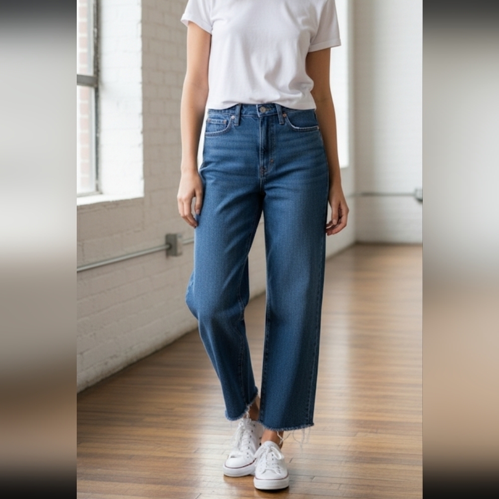 Madewell Baggy Straight Leg Jeans  Mom jeans Size 24